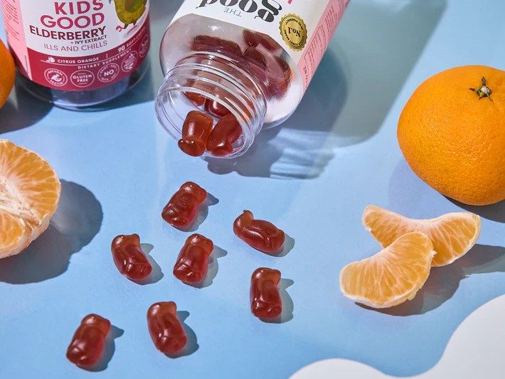 The Good Vitamin Co. soft-chew gummy range in bottles and pouches