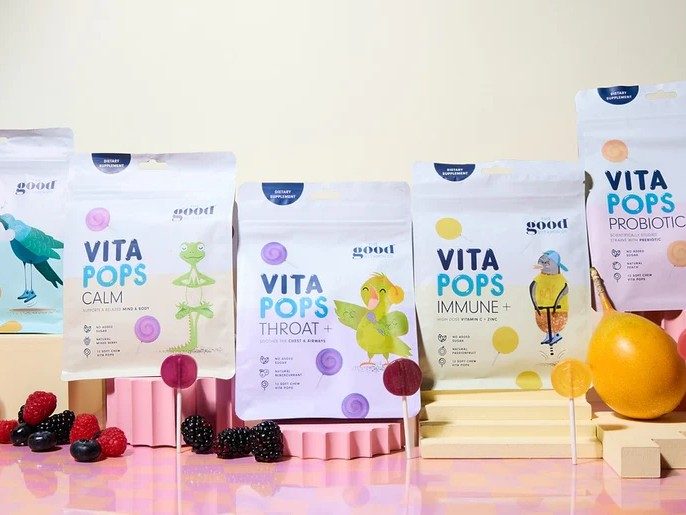 The Good Vitamin Co. Kids Vita Pops vitamin lollipops