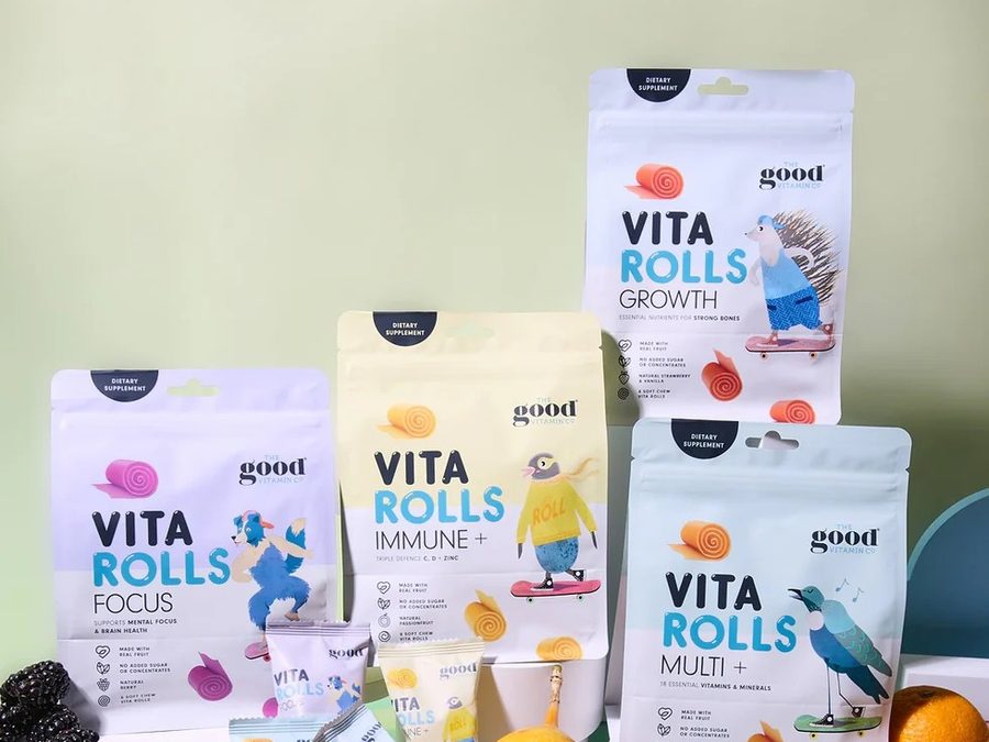 The Good Vitamin Co. Vita Rolls fruit-roll vitamin snacks